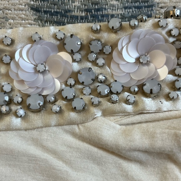 Leifnotes cream cowl neck top size s - Picture 4 of 6